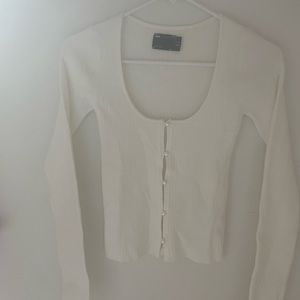 ASOS Pearl button top